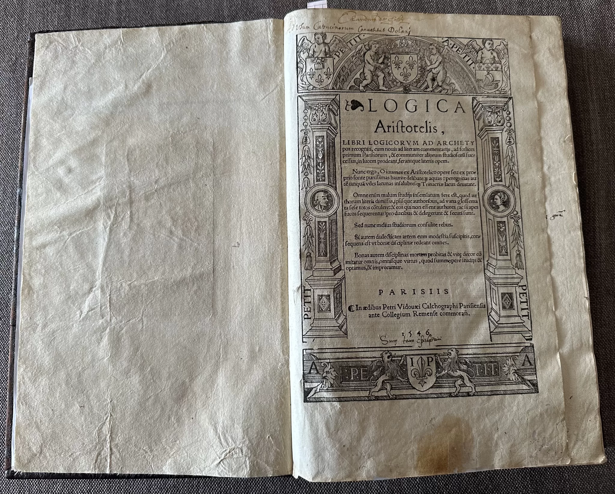 Figura 5. Logica Aristoteles que influenciou a escolastica e perpetuou a sua influencia durante seculos 