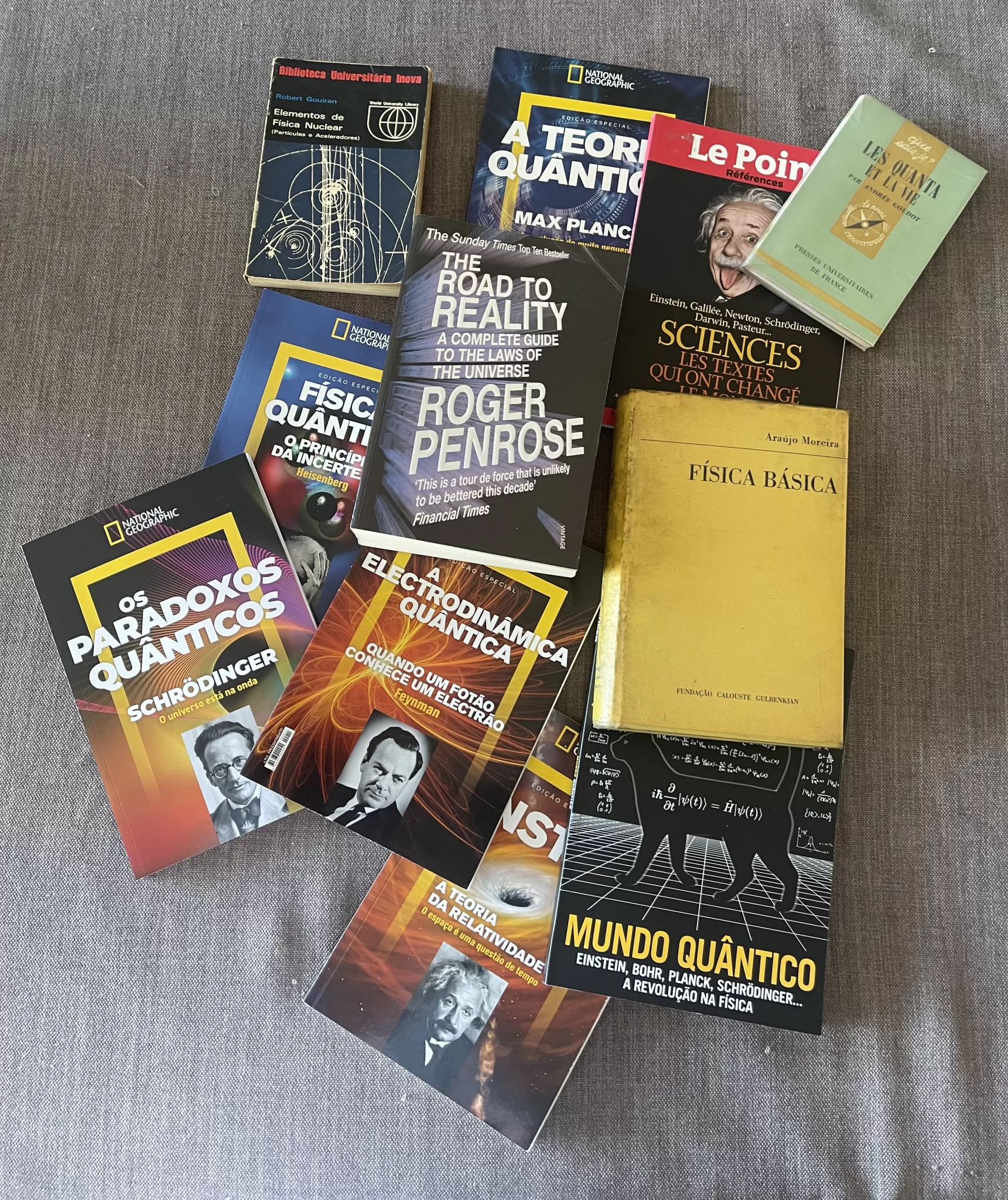 Figura 11 Livros Teoria Quantica